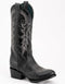 Ferrini Men's Remington Leather Round Toe Boots Handcrafted Black