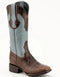 Ferrini Mustang Men's Print Alligator Boots Handcrafted Brown 4079310