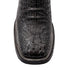 Ferrini Stampede Men's Print Crocodile Boots Handcrafted Black 40493-04