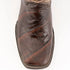Ferrini Women's Jesse Square Toe Boots Alligator Print - Chocolate 9359309