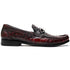 Marco Di Milano Ferrioni Black Cherry Leather Loafers