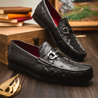 Marco Di Milano Ferrioni Black Leather Luxury Shoe