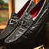 Marco Di Milano Ferrioni Black Leather Luxury Shoe