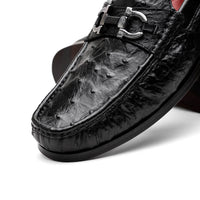 Marco Di Milano Ferrioni Black Leather Luxury Shoe