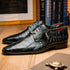 Marco_Di_Milano Fitipaldi Olive Leather Shoe