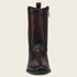 Chocolate Round Toe Boot