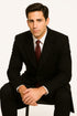 Full Length Mens Double Breasted Wool Overcoat - Black Topcoat