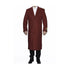 Full Or 3/4 Length Men's 3 Button Heavy Peacoat - Mens Heavy wool topcoat Men's Dress Long Coat Available In 20 Colors