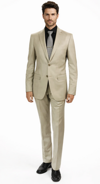 Galante Uomo Made in Italy Beige Suit