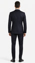 Galante Uomo Made in Italy Wool Black Suit
