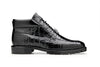 Belvedere Gallardo Black Alligator Luxury Dress Shoe