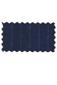 Navy Stripe Suit (2-Piece Set)