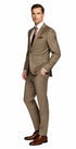 Giorgio Fiorelli Two-Button Suit in Burgundy, Camel, Beige
