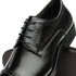 Zelli Giovanni Black Cap Toe Brogues with Textured Finish