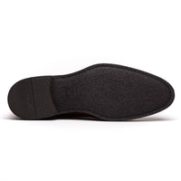 Zelli Giovanni Cap Toe Brogue Dress Shoes in Cognac with Textured Finish