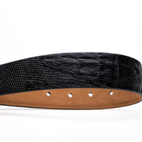 Marco Di Milano Giovanni Belt Black Leather Loafer