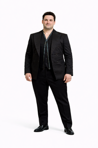 Good Omens S02 David Tennant Black Blazer
