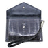 Zelli Gracen Genuine Nile Crocodile Envelope in Gray | A Zelli Italia Collaboration