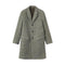 Men's Gray Overcoat - Grey Wool Topcoat ~ Grey Top Coat ~ Overcoat