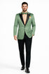 Premium Basil Green Church Suit for Men – Sharp Formal Ensemble