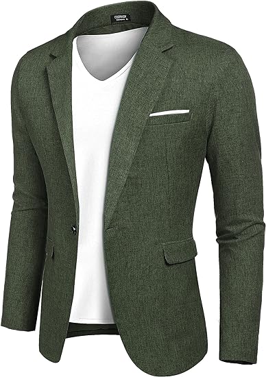 Cheap Blazers For Men - Inexpensive Blazer - Mens Discount Slim Fit Blazer in 20 Colors