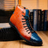 Marco_Di_Milano Hermond: Blue Jeans & Honey Leather Shoe