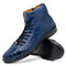 Marco Di Milano Hermond Navy Leather Luxury Shoe