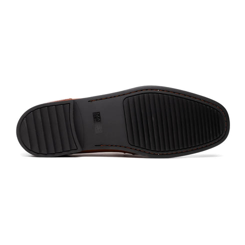Marco Di Milano Honey Hugo Lizard & Calfskin Bit Loafers