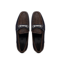 Marco Di Milano Hugo: Brown/Navy Leather Dress Shoe