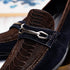 Marco Di Milano Hugo: Brown/Navy Leather Dress Shoe
