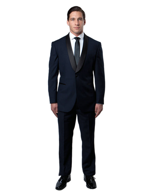 Modern Navy Shawl Tuxedo