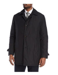 Men's Dress Coat Lerner ~ Edgar Trench Coat ~ Rain Coat 36 inch length Black Oversized Coats