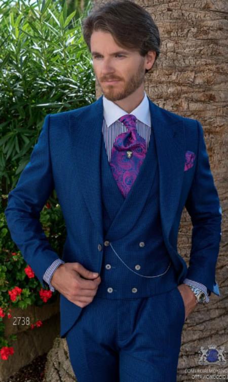 fitted lace wedding dress Mens Wedding Suit - Groom Suit