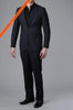 Mens 36 Long Suit - Size 36L Dark Navy Blue Suit