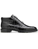 Belvedere Leather Lining Crocodile Boots Black