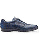 Belvedere Leather Lining Crocodile Sneakers Antique Ocean