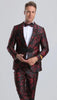 Big and Tall Mens Tuxedos Jacket - Big and Tall Dinner Jacket Bowtie Included - For Big Guys Quilted Jackets