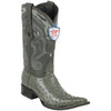 Wild West Botas de Avestruz Horma 3X Aladino