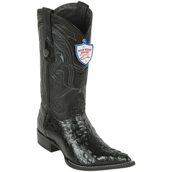 Wild West Botas de Cocodrilo Horma Chihuahua