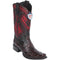 Wild West Botas de Avestruz Horma Versace