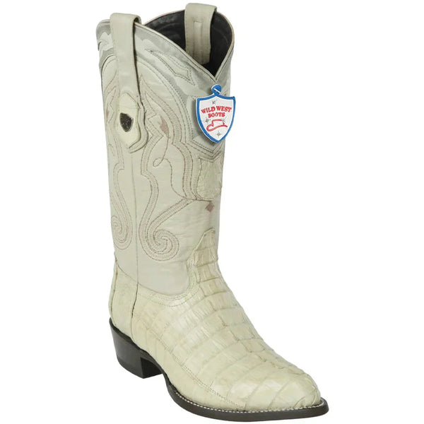 Wild West Botas de Cocodrilo Horma Puntal