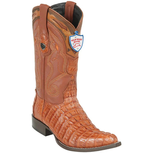 Wild West Botas de Cocodrilo Horma Chihuahua