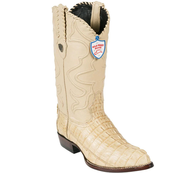 Wild West Botas de Cocodrilo Horma Puntal