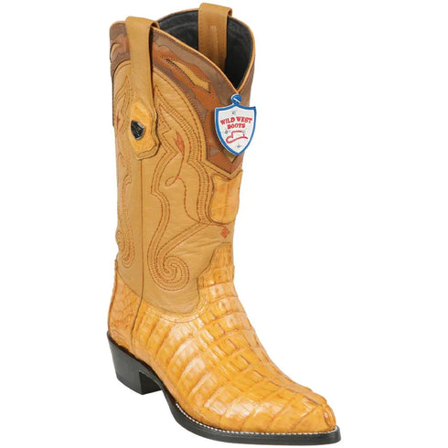 Wild West Botas de Cocodrilo Horma Puntal