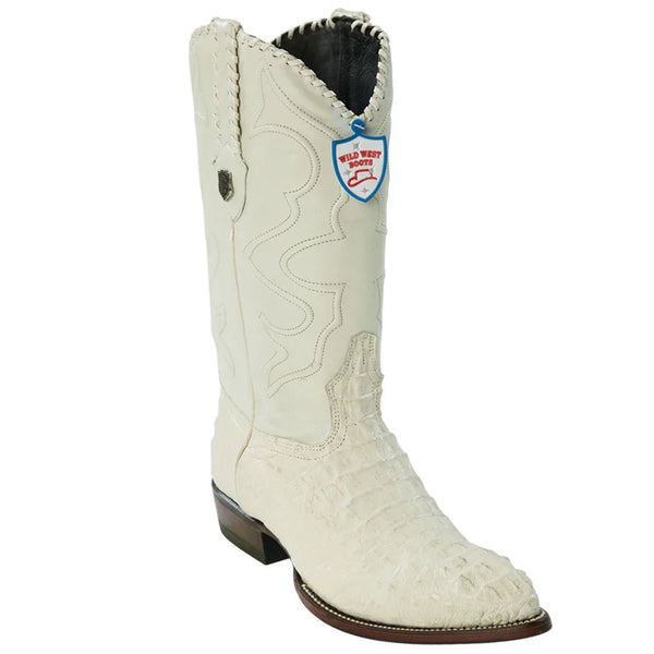 Wild West Botas de Cocodrilo Horma Puntal