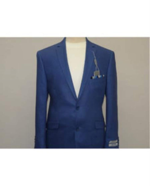 Linen Suit - Mens Summer Suits Indigo ~ cobalt blue ~ Teal New blue Color - Beach Wedding