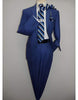 Linen Suit - Mens Summer Suits Indigo ~ cobalt blue ~ Teal New blue Color - Beach Wedding