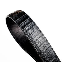 Marco Di Milano Iowa Black Leather Belted Loafer
