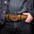 Marco Di Milano Iowa Belt - Mustard Brown Leather Loafers