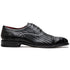 Marco_Di_Milano John Black: Luxury Leather Oxford Shoes